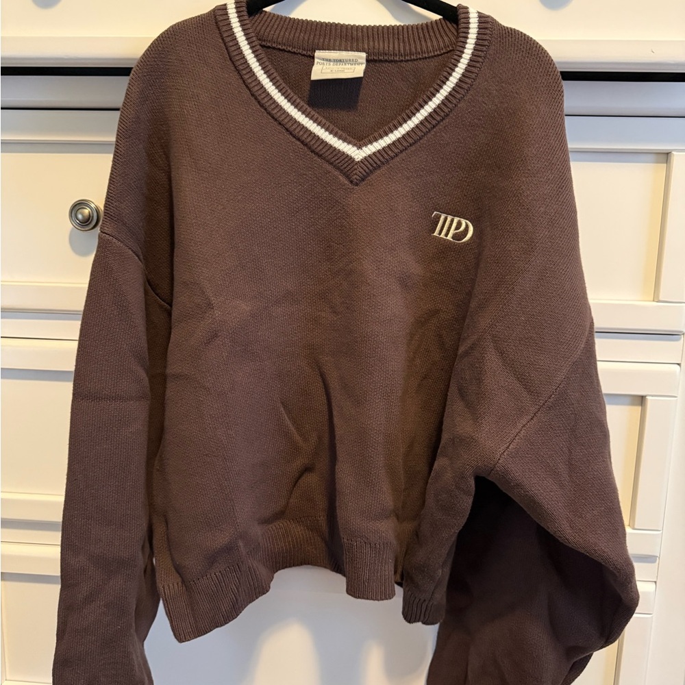 TTPD V-Neck cropped Sweater